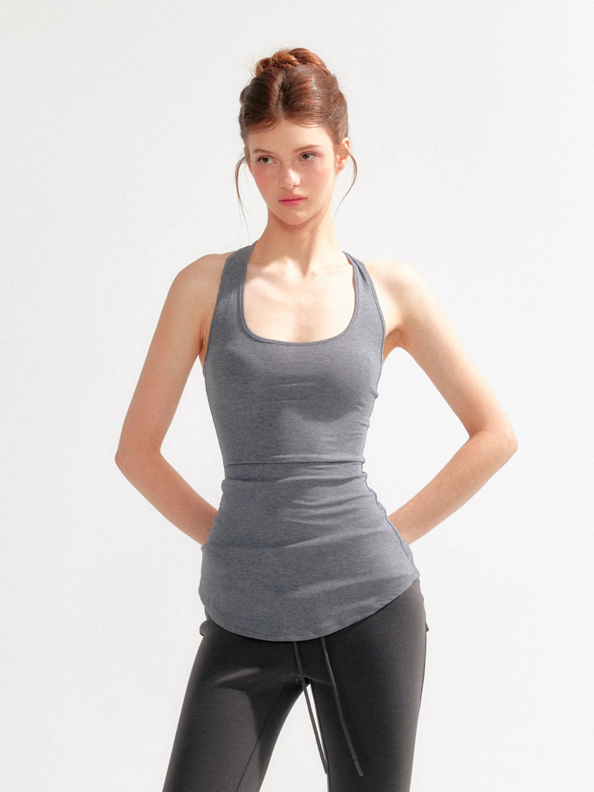 Lyocell Twist Yoga Tank Top