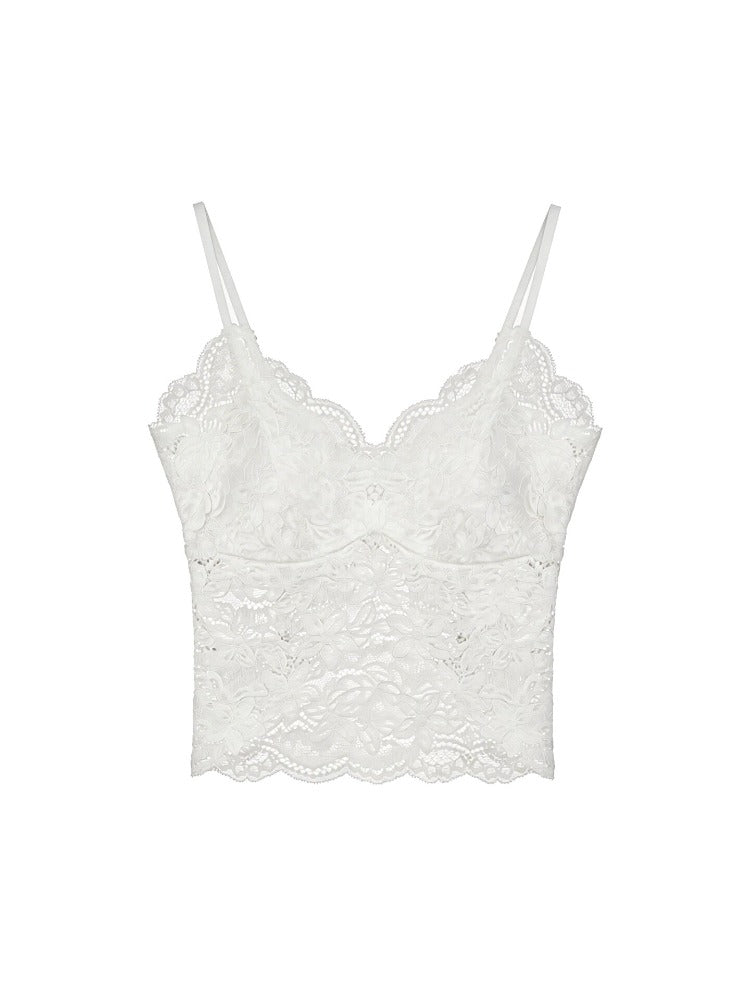 Lace V-Neck Padded Camisole