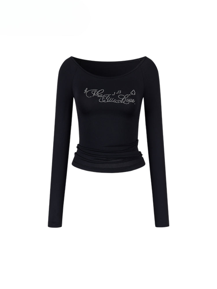 One-shoulder Skin-friendly Top