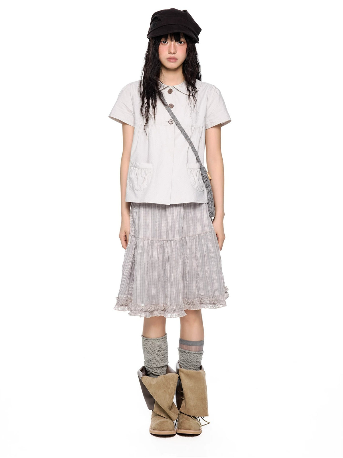 Polka Dot Peter Pan Tee