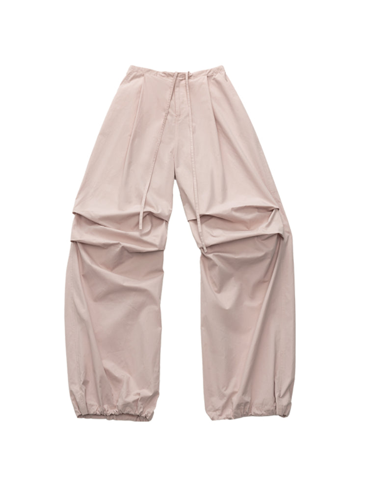 Washed-Distressed Balloon Work Pants