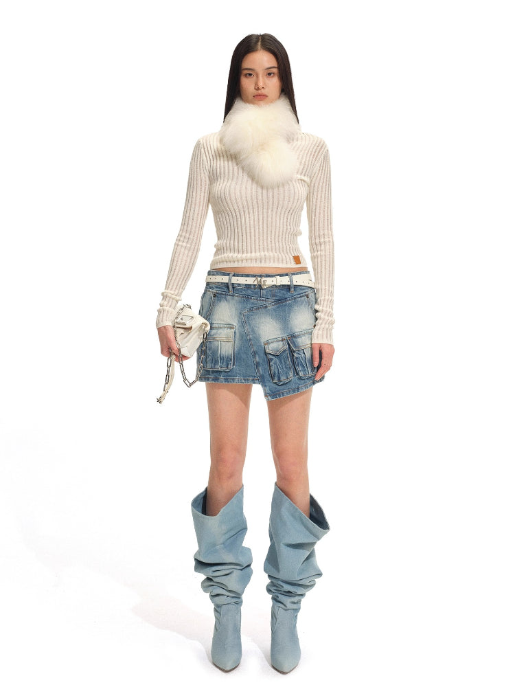 Snowfield Fur Scarf