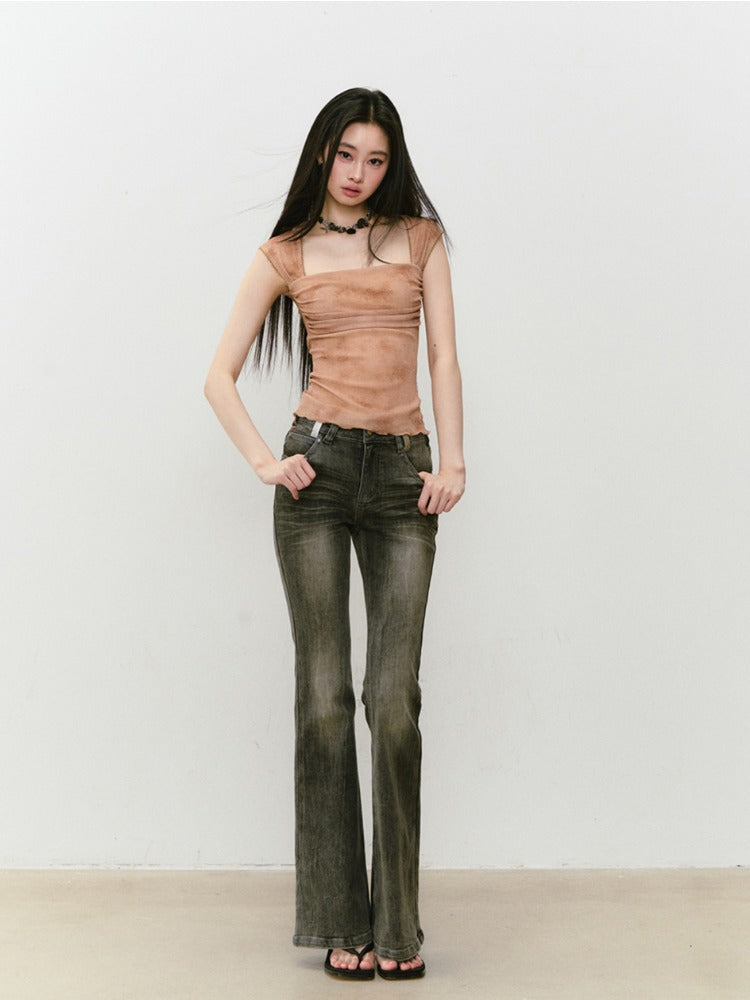 Stretch Mesh T-shirt