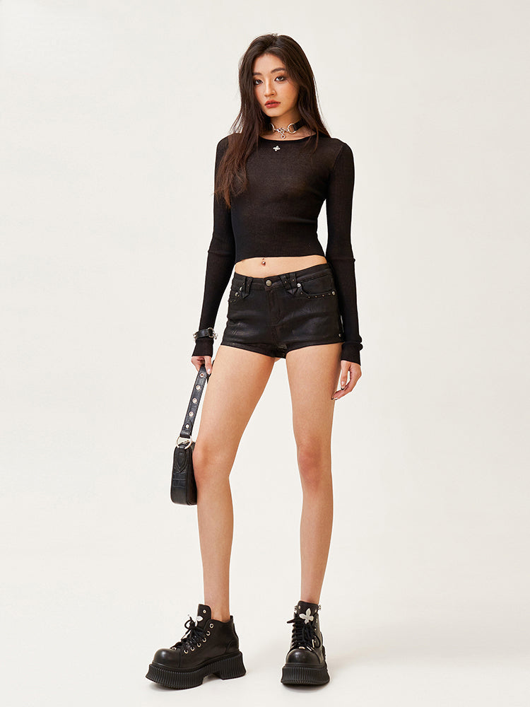 Compass Cross-fitted Knitted Sweater