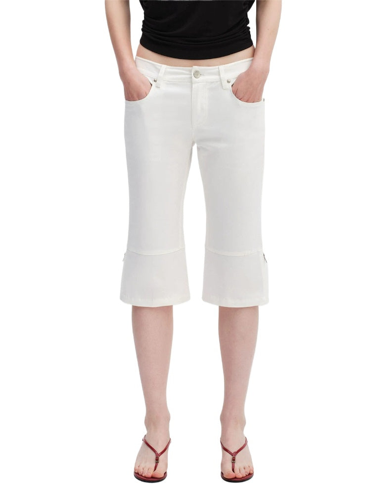 Retro Capri Cropped Pants
