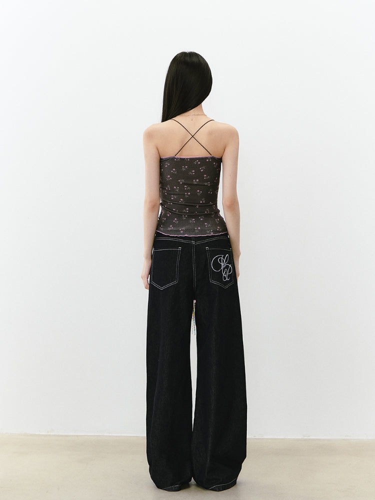 Floral Print Cami Top