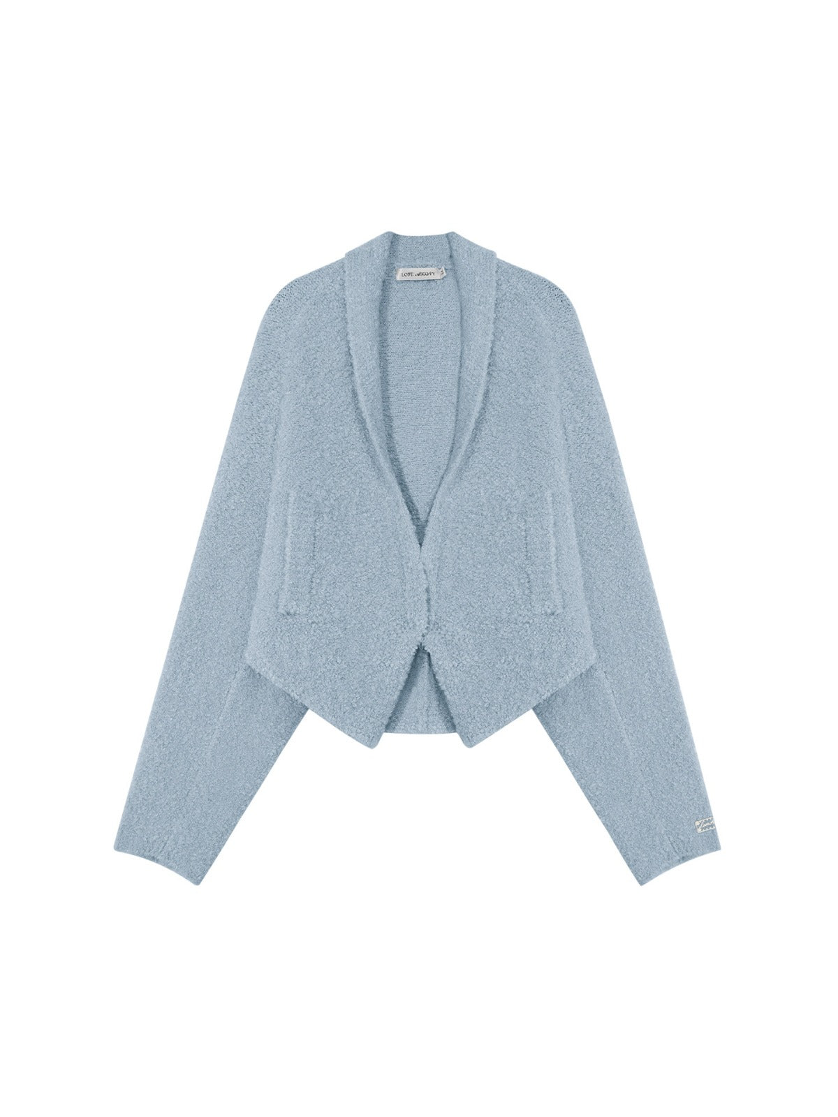 Soft Boucle Batwing Cocoon Cardigan