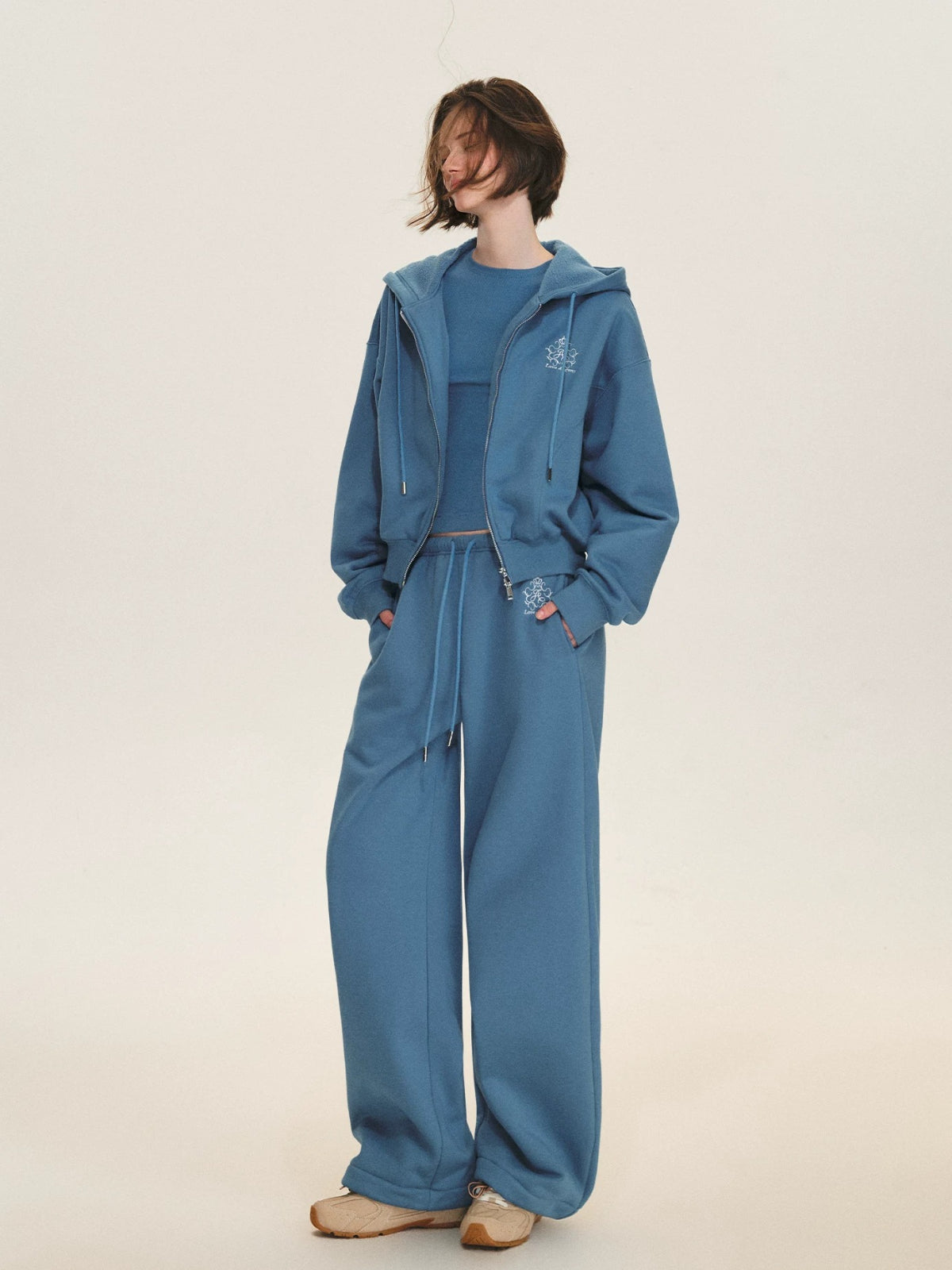 Fleece Hooded Three Piece Set