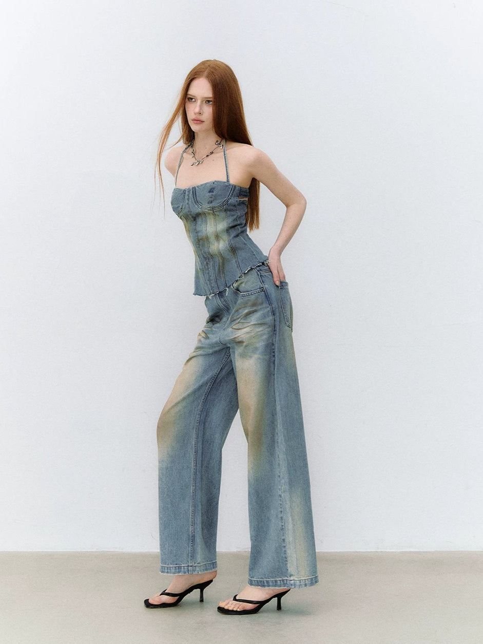 Agent Wash Denim Set