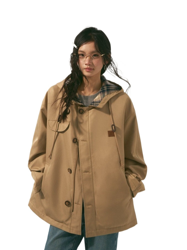 Reversible Hooded Jacket