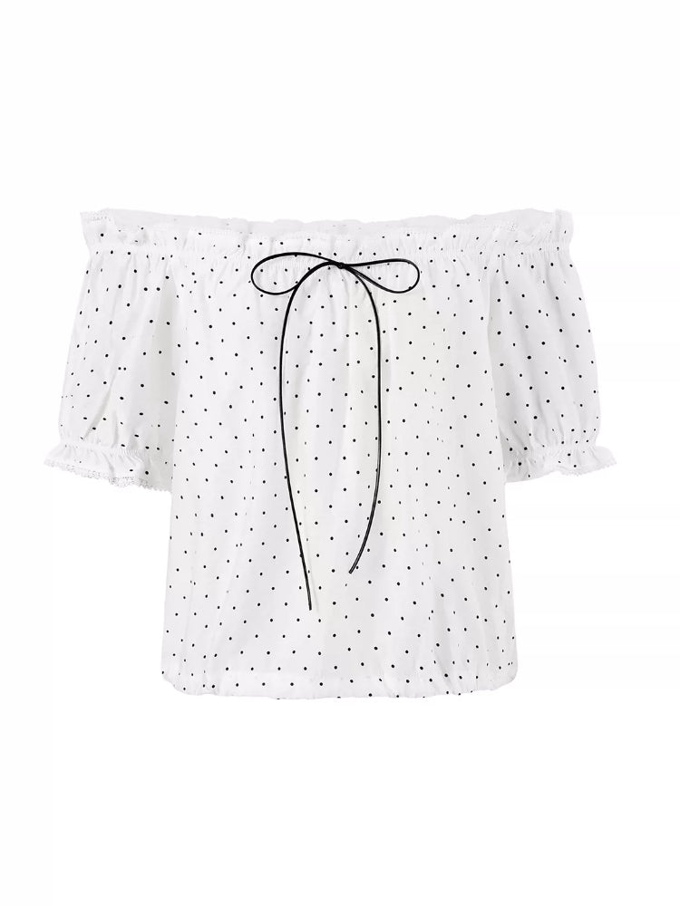 Polka Dot Bow Set