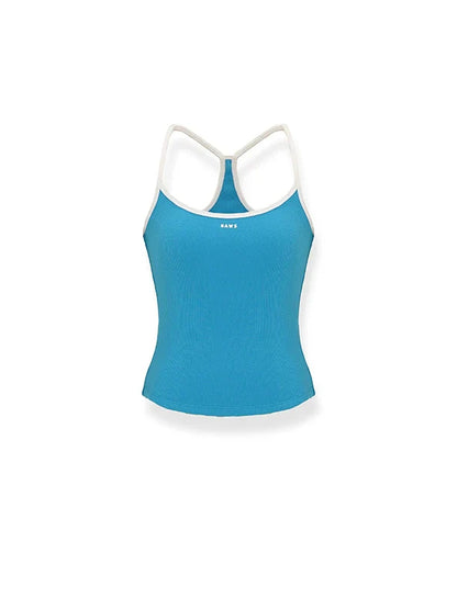 Waist-cinching Sports Tank Top