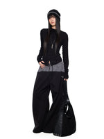 Lightweight Ruched Long Sleeve Top