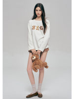 Bear Print Long Tee