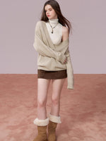 High Neck Sleeveless Knit Top