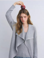 Irregular Knit Two-Piece Set