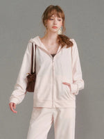 Embroidered Hoodie Set