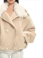 Polar Sculpted Wool-Blend Jacket