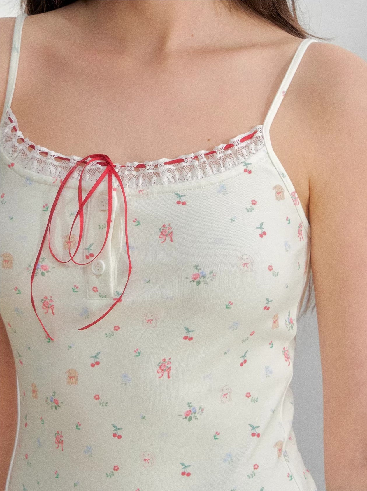 Floral Lace Cami Top