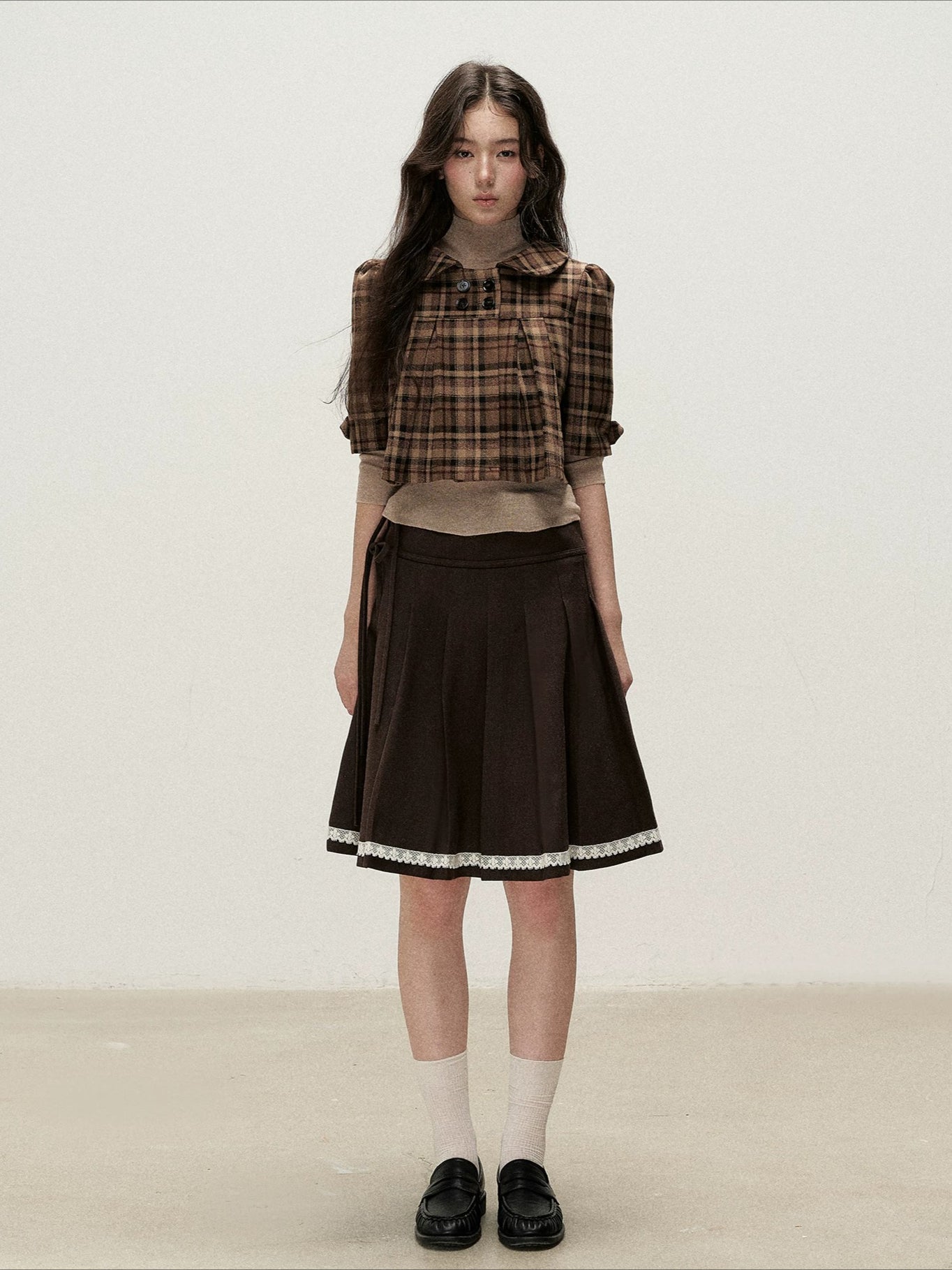 Peter Pan Wool Coat