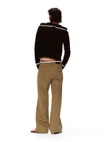 Merino Horse Knit Hoodie