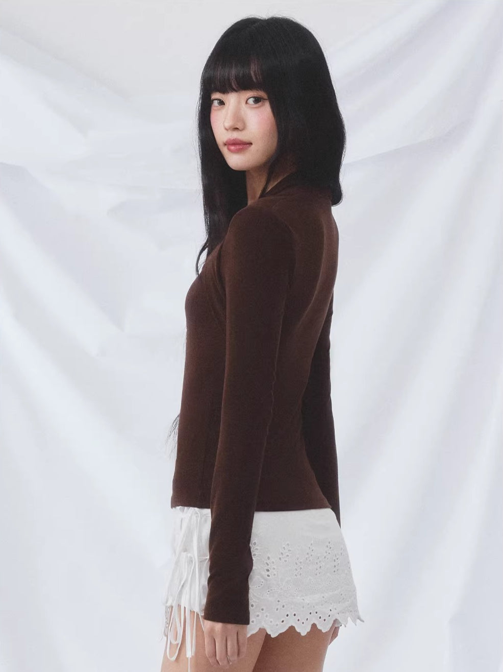 Square Neck Layered Tee