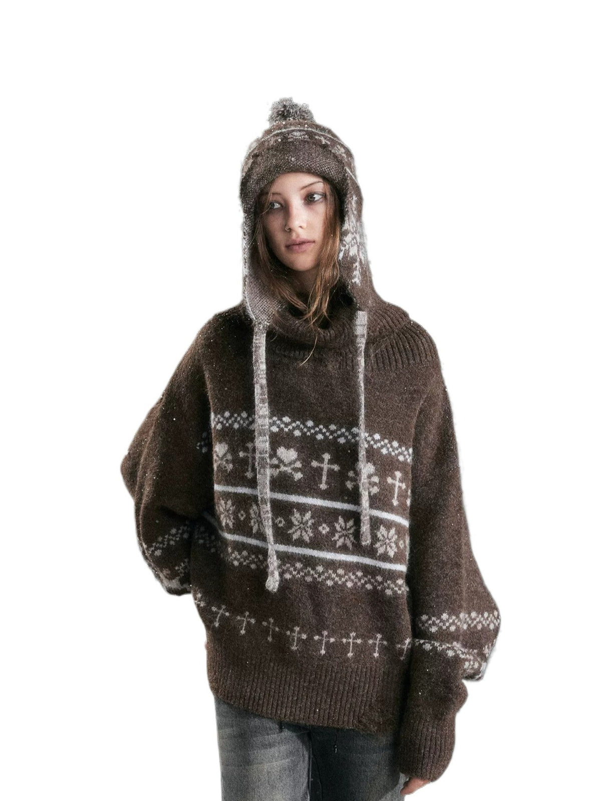 Fair Isle Knit Sweater