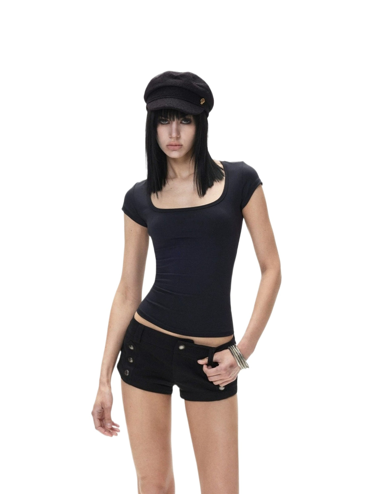 U-Neck Slim Fit Tee
