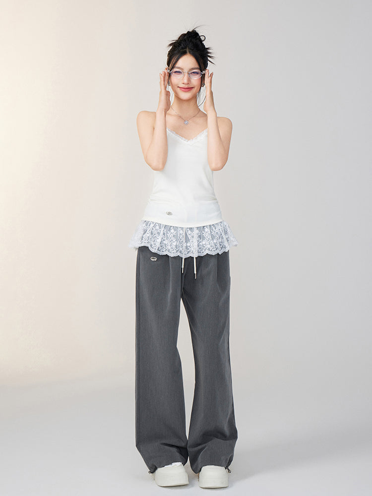 Lace-Trimmed Pure Desire Camisole