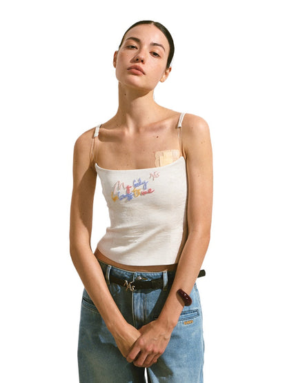 Backless Invisible Strap Cami Bustier