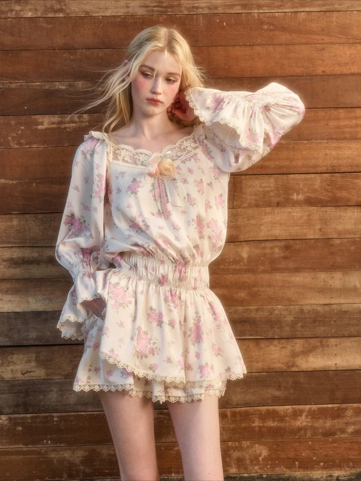 Floral Dress Set