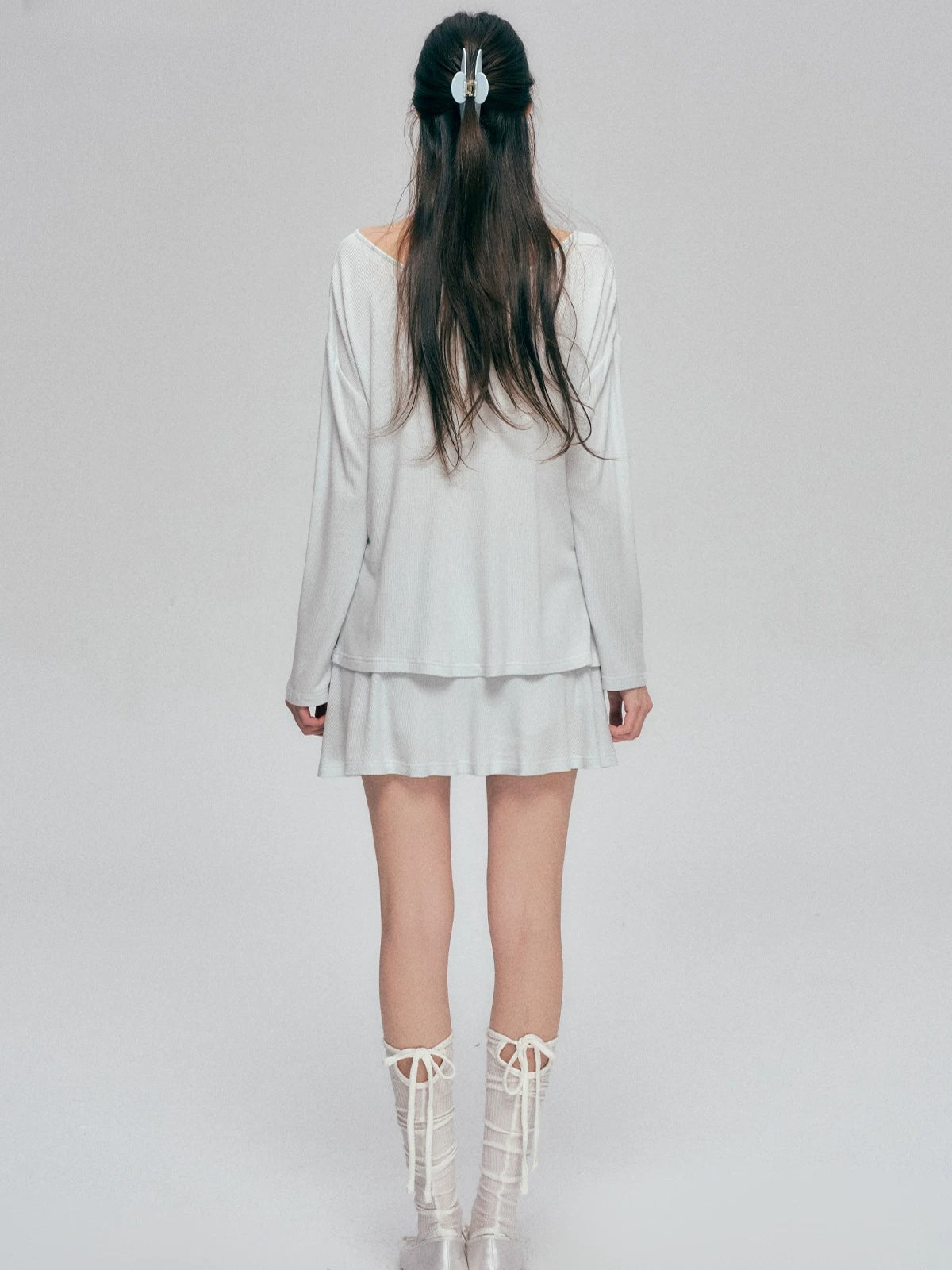 Bow Tie Knit Cover Up