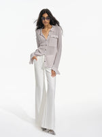 Textured Sheer Knit Shirt