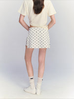 Polka Dot A-Line Skirt