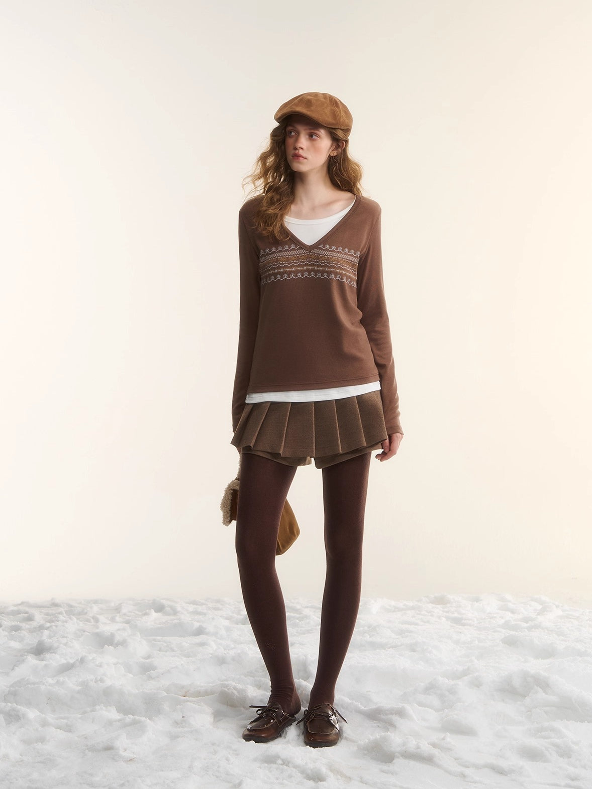 Fair Isle Two-Piece Tee