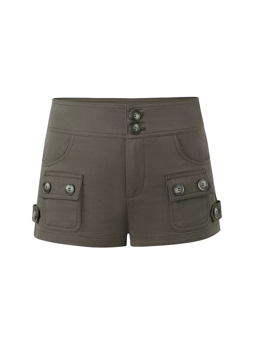 Retro Cargo Low-Rise Shorts
