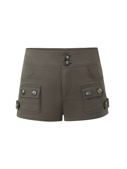 Retro Cargo Low-Rise Shorts