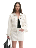 Relaxed-Fit Vintage Denim Jacket