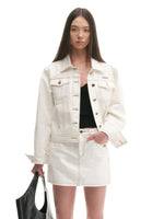 Relaxed-Fit Vintage Denim Jacket