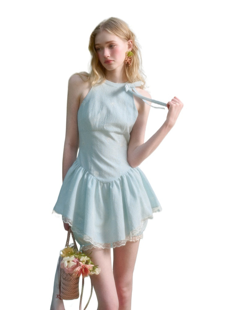Summer Cool Sea Salt Blue Dress