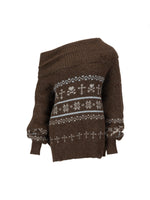 Fair Isle Knit Sweater