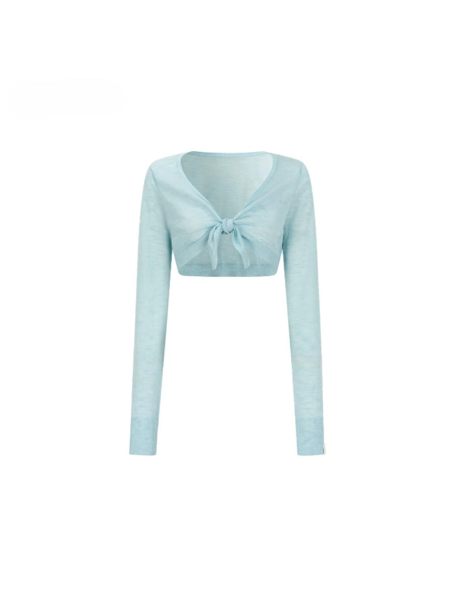 Knit Cardigan Camisole Set