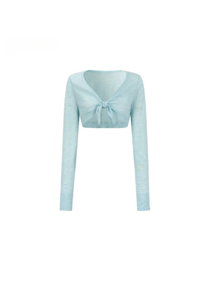 Knit Cardigan Camisole Set