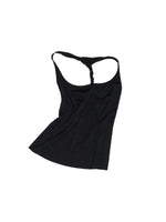 Large Round-Neck Knot Acetate Tank Top & Skirt Set