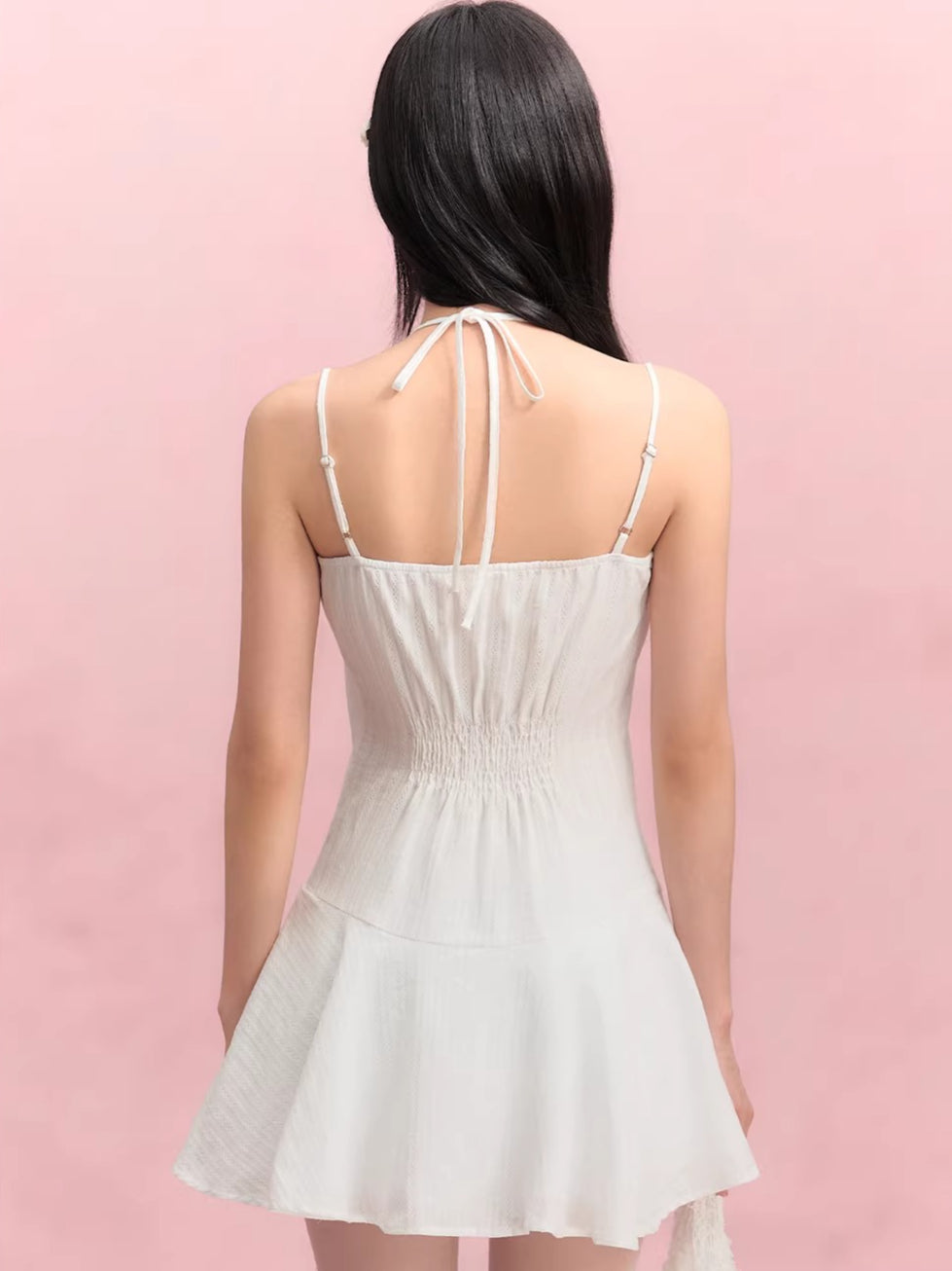 Beaded Halter Dress
