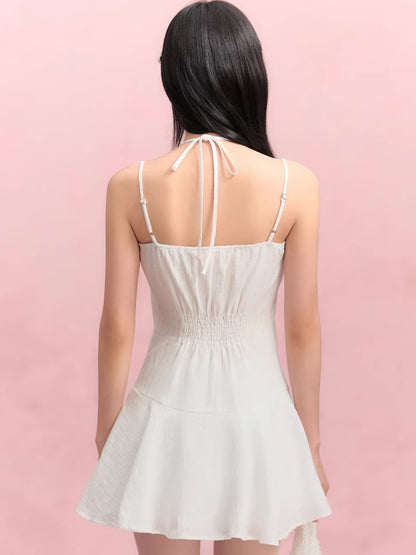 Beaded Halter Dress