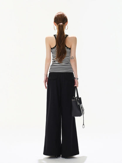 Striped Knit Tank Top
