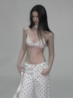 Polka Dot Triangle Camisole