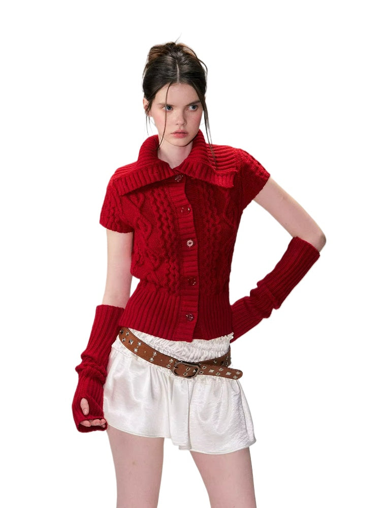 Sunset Cable Knit Top