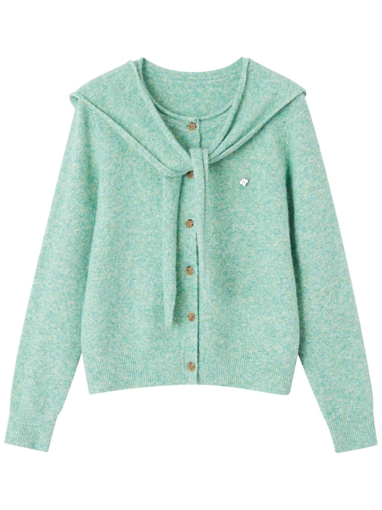 Hooded Shawl Edge Cardigan